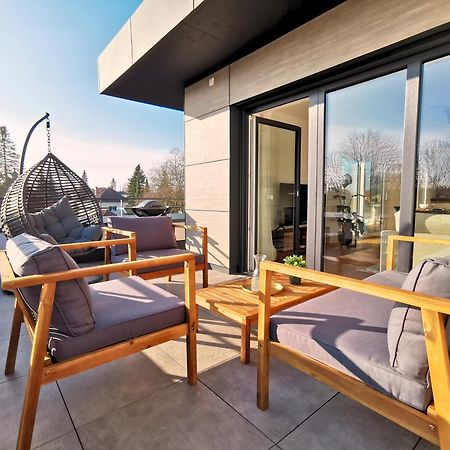 Apartament Fynbos Penthouse Deluxe, Balkon, Parkplatz Straubing Zewnętrze zdjęcie