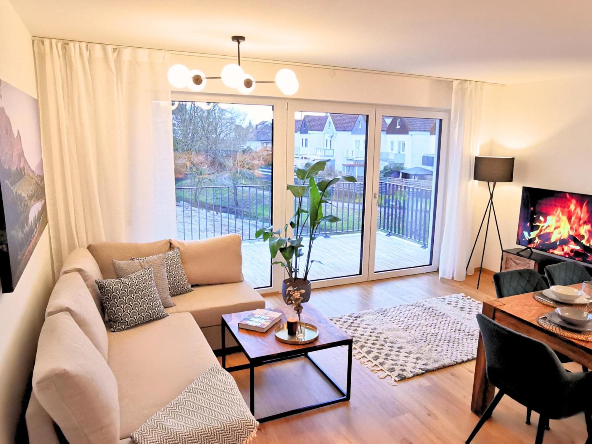 Apartament Fynbos Penthouse Deluxe, Balkon, Parkplatz Straubing Zewnętrze zdjęcie