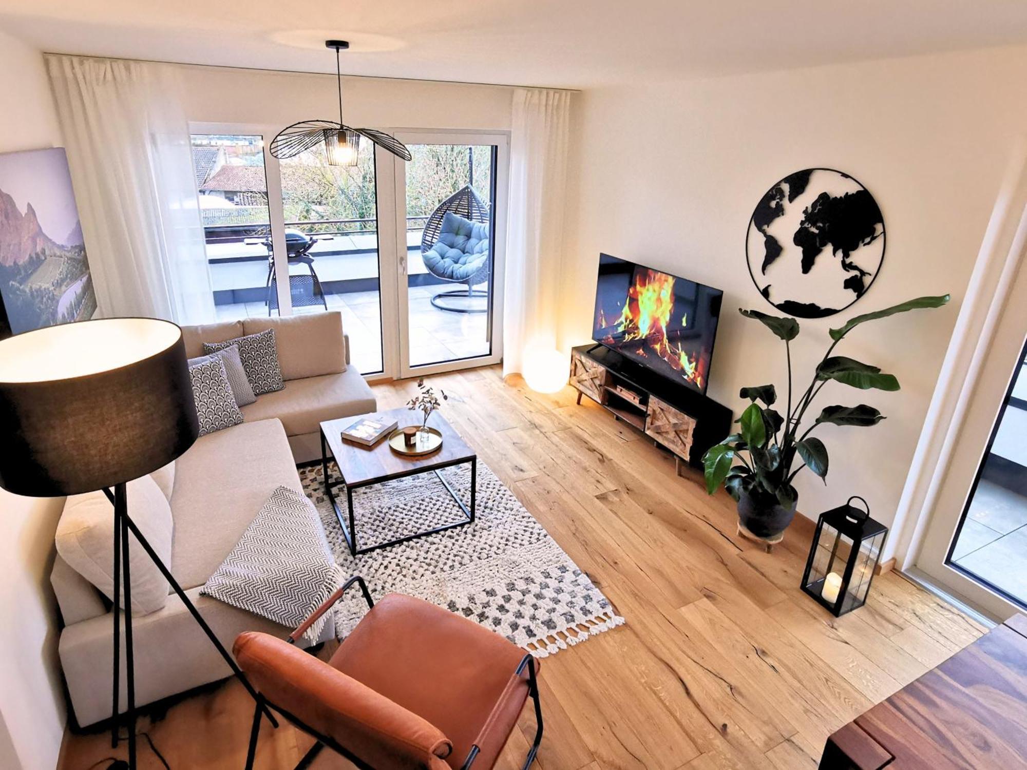 Apartament Fynbos Penthouse Deluxe, Balkon, Parkplatz Straubing Zewnętrze zdjęcie